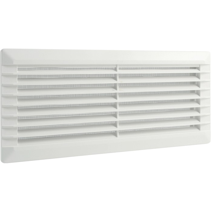 KOTARBAU® Lüftungsgitter ⌀ 150 Mm Rund Flansch Weiß Belüftung