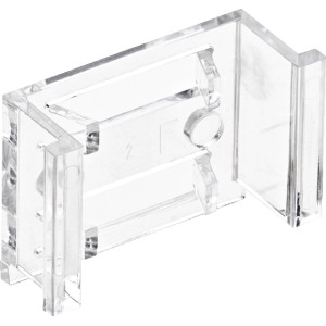 Hansgrohe Schelle für Casetta'E Seifenschale, glasklar, Ersatzteil für Armaturen.