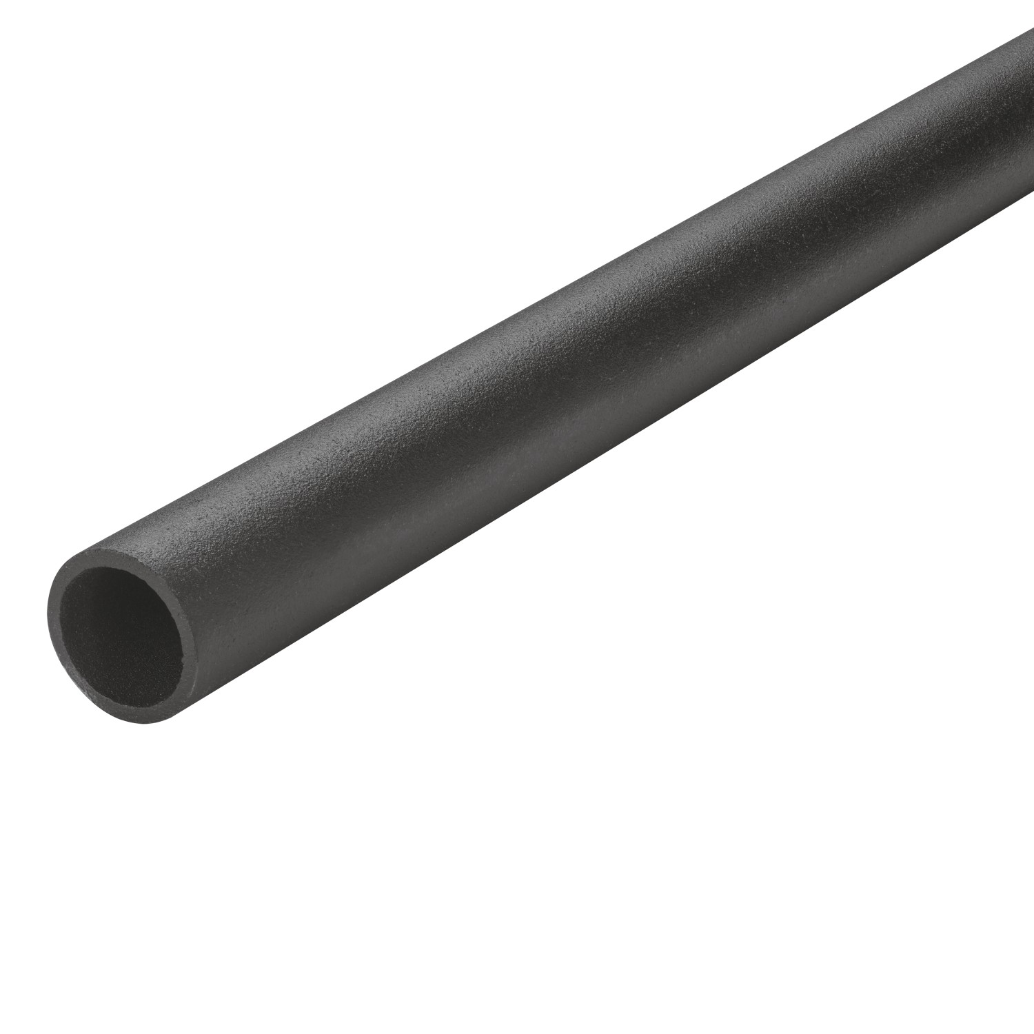 Stahlrohr 100 cm Ø 2,7 cm Schwarz matt zum Möbelbau
