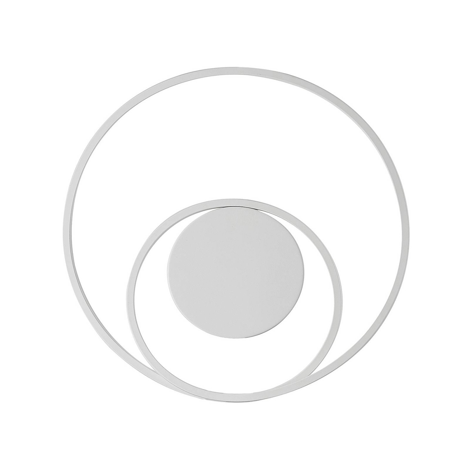 Lindby LED Deckenleuchte Emisua 8032352 Dimmbar mit Leselampe Modern in Wei günstig online kaufen