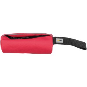 Jollypaw Snack-Dummy, rot, rund, Ø 7,5x20cm, aus Polyester, für Hunde-Erziehung.