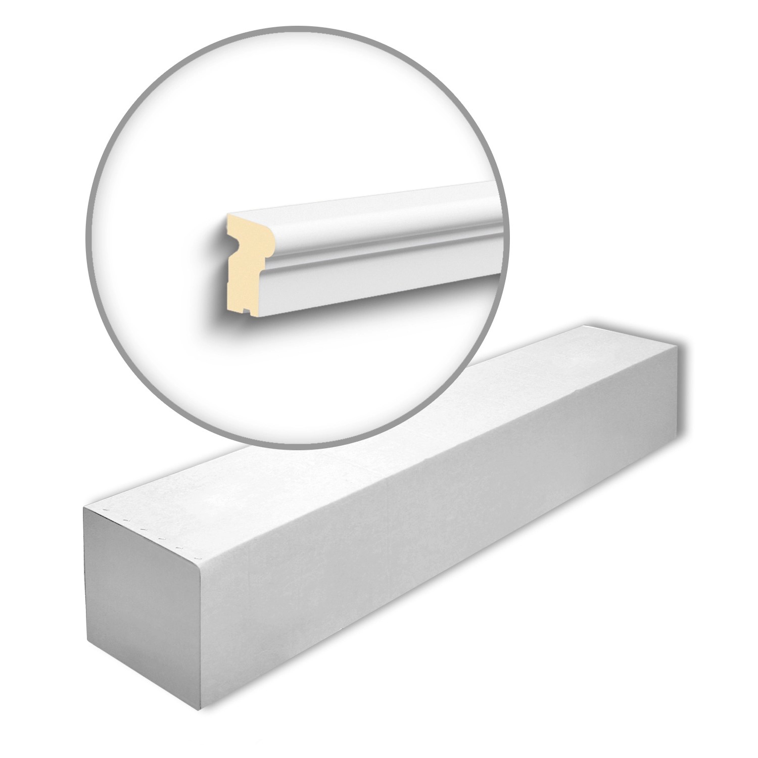 Thumbnail - NOEL & MARQUET NMC FA14-Box DOMOSTYL Fenstersohlbänke 1 Karton Set mit 7 Leisten 14 m Weiß