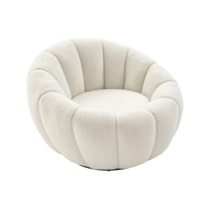 Vente-unique Sessel Mit Gerader Rückenlehne Cossato Weiß 96 cm