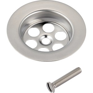 Ventilkelch aus Edelstahl, Ø 70 mm, für Waschbecken und Spülen.