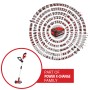 Einhell Akku-Fugenreiniger GC-CC 18 Li Solo: Fugenbürste mit Teleskopstiel und Power X-Change Akku.