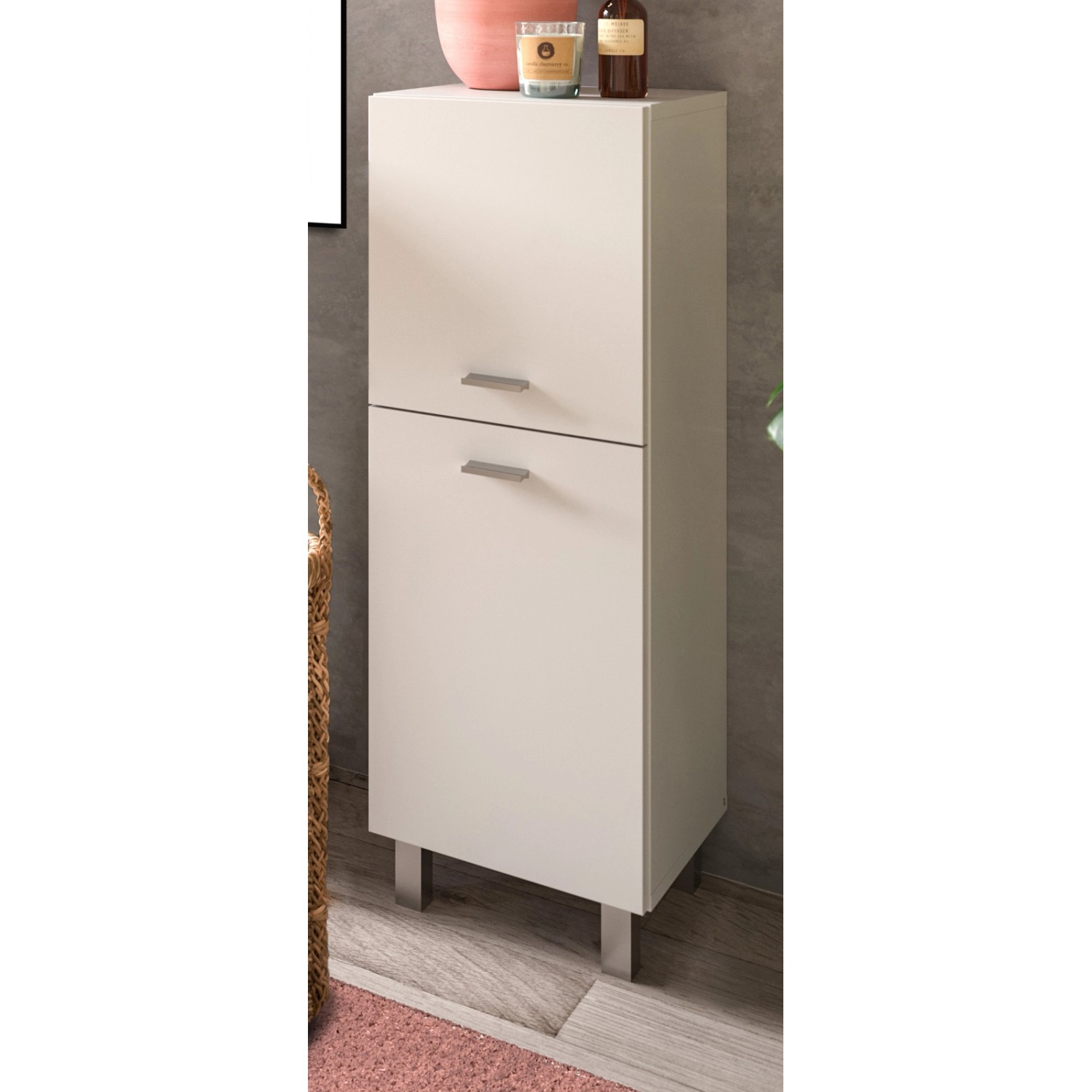 Inn.Furn Kommode Weiß 30 cm Hängend oder Stehend Lowell günstig online kaufen