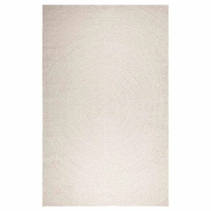 vidaXL Teppich ZIZUR Creme 200x290 cm Jute-Optik Indoor und Outdoor 4010381