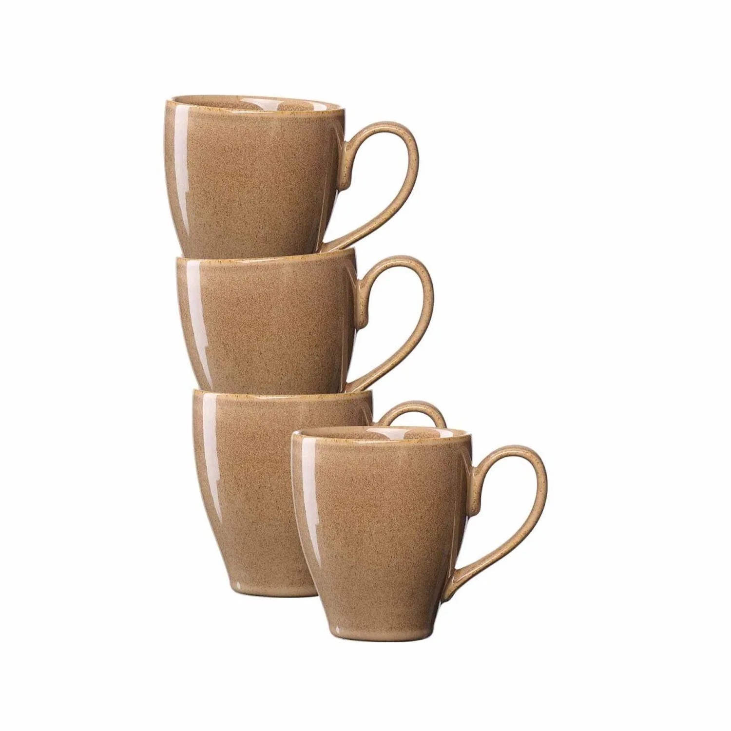 Ritzenhoff & Breker Sahara Kaffeebecher 400 ml 4er Set Hellbraun