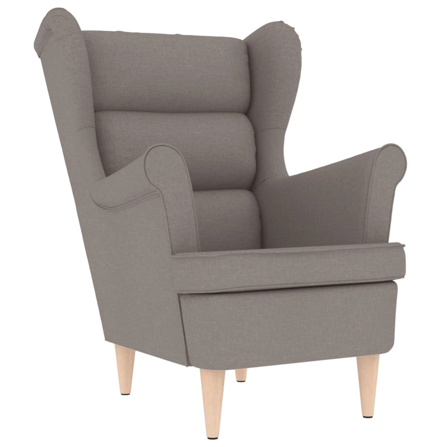 vidaXL Sessel Taupe 74x84x100 cm Stoff 4016901 günstig online kaufen