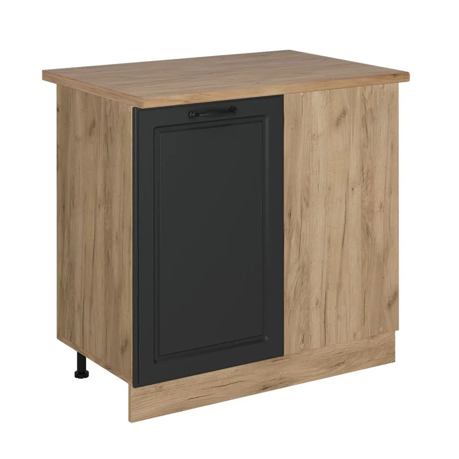 Vicco Eckunterschrank R-Line Anthrazit Landhaus 86 x 82 AP Eiche Art Nr 53566