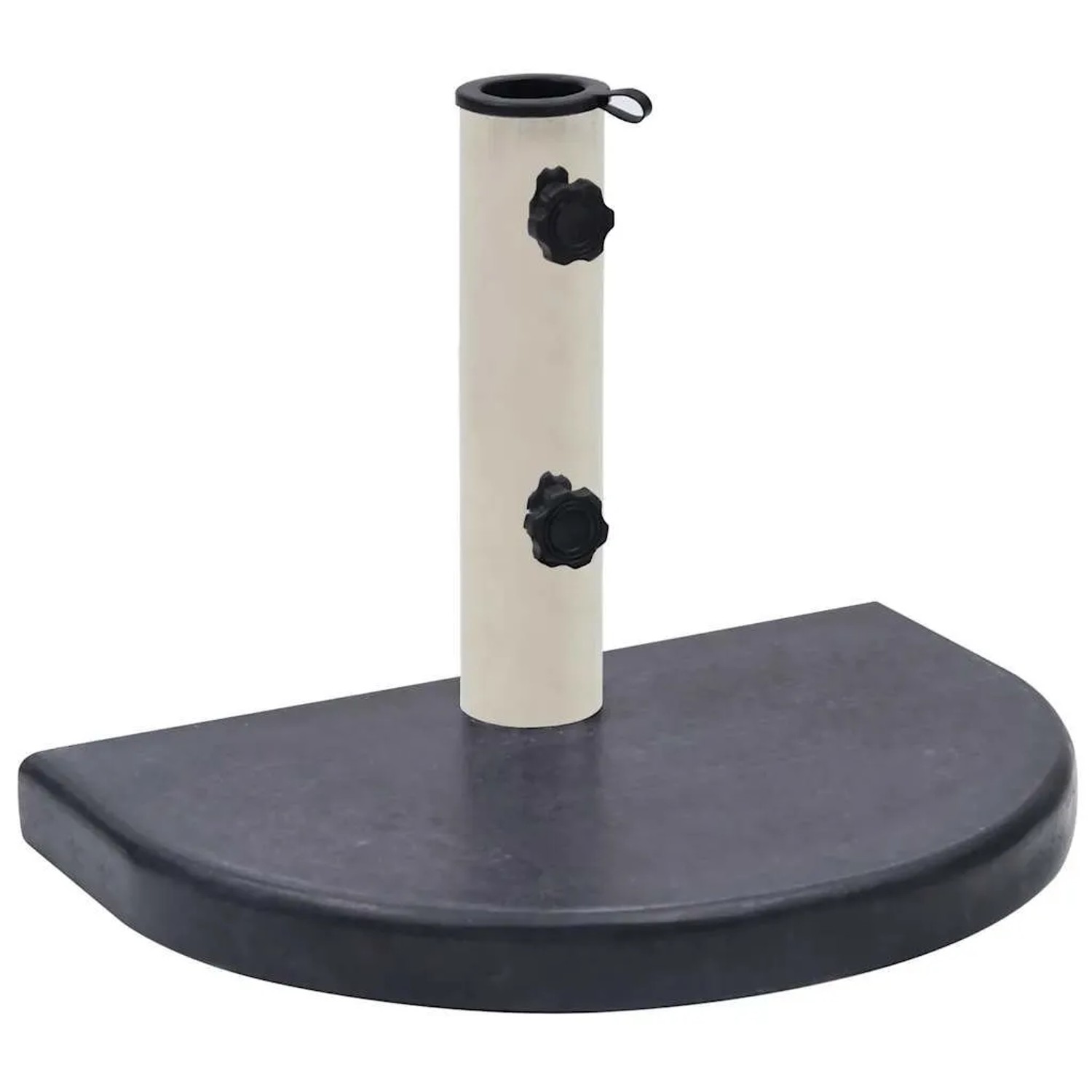 vidaXL Schirmständer Schwarz 40x28x4 cm Granit 313668
