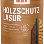 Dose OBI Holzschutz-Lasur Eiche 5l für den Außenbereich. Wetterschutz und UV-Schutz für bis zu 4 Jahre.