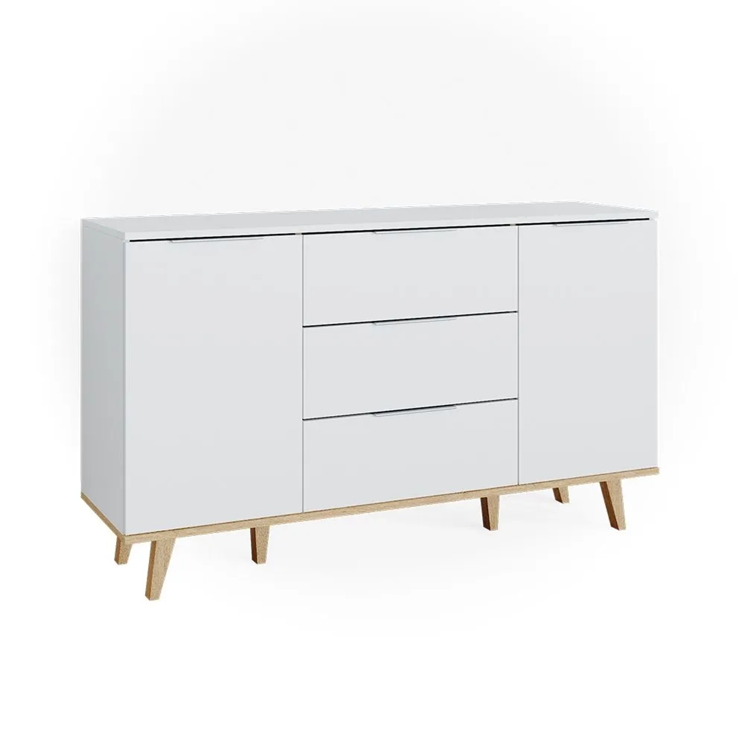 Vicco Kommode Nautica Weiß 40 x 82 Art Nr 35109