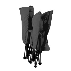 Lex Feldbett Campingbett Festivalbett Gästebett Outdoorbett Liege 190cm Anthrazit