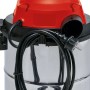 Detailaufnahme: Einhell TC-VC 1820 S Nass-Trockensauger mit Kabelaufwicklung.