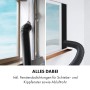 Zubehör für Klarstein Metrobreeze Klimaanlage: Fensterabdichtung für Schiebe- und Kippfenster, Abluftrohr.