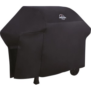 Schwarze Jamestown Grill-Schutzhülle für Jaxon XL Grill, 154x70x110 cm.