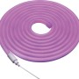LED-Lichtschlauch 360° Farbwechsel, 5 m, mit Fernbedienung, aufgerollt.