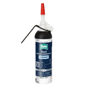 Sista Silikon Bad Express Sanitär mit Spender 100 ml Weiß