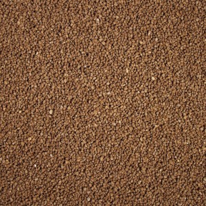 Dennerle Aquarien Kristall-Quarzkies, rehbraun, 1-2 mm Körnung, ideal als Bodengrund.