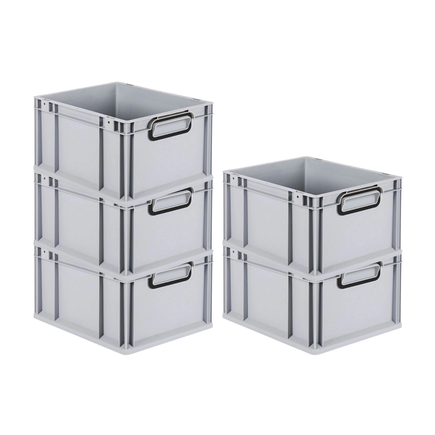 PROREGAL SparSet 5x Eurobox Nextgen Color HxBxT 22x30x40cm 20 Liter Griffe günstig online kaufen