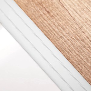 SOTECH Übergangsprofil Cross 1000 x 37 x 2,5 mm Gelocht Aus Aluminium Silber Eloxiert inkl. Schrauben