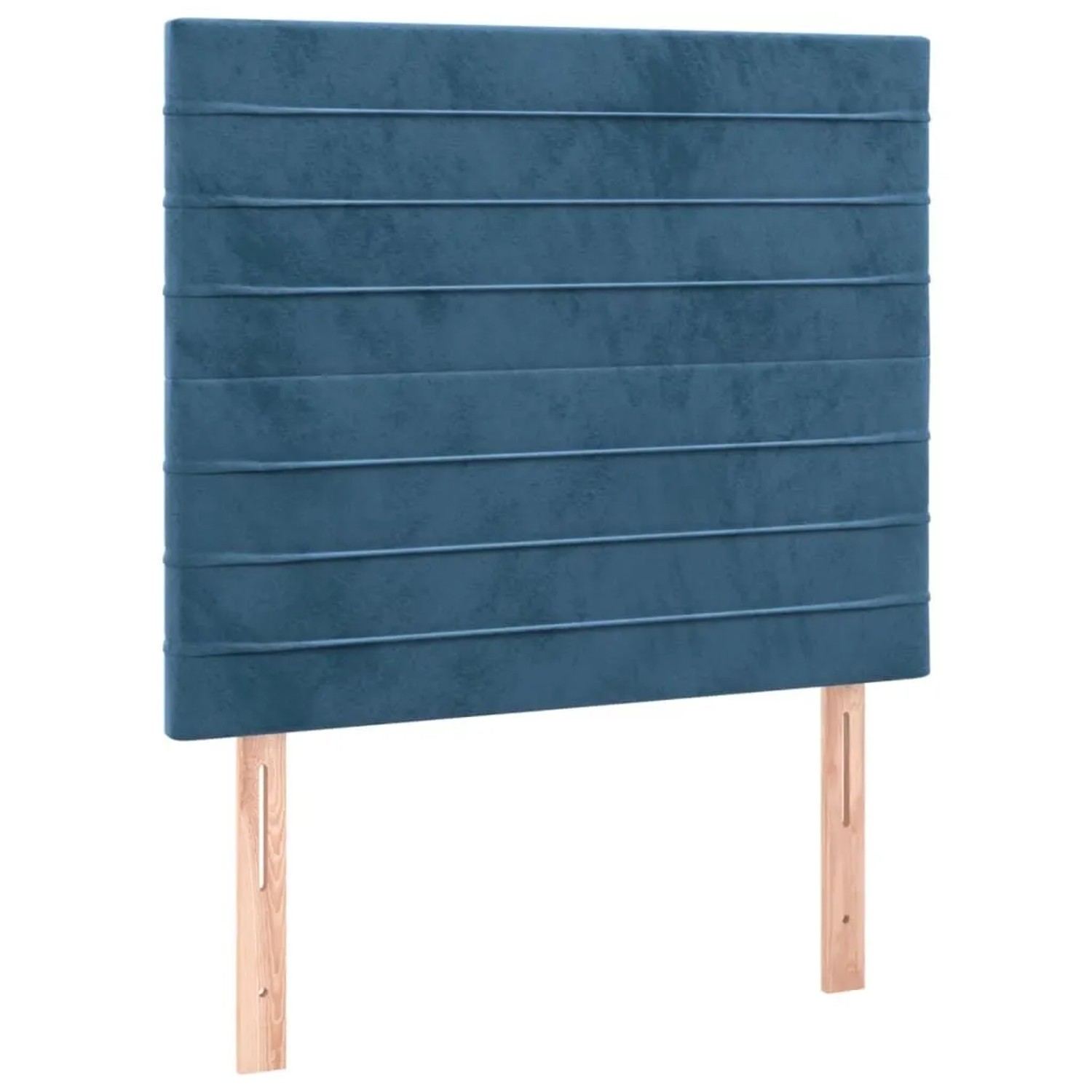 vidaXL Kopfteil Dunkelblau 90x5x118/128 cm Samt 3116512