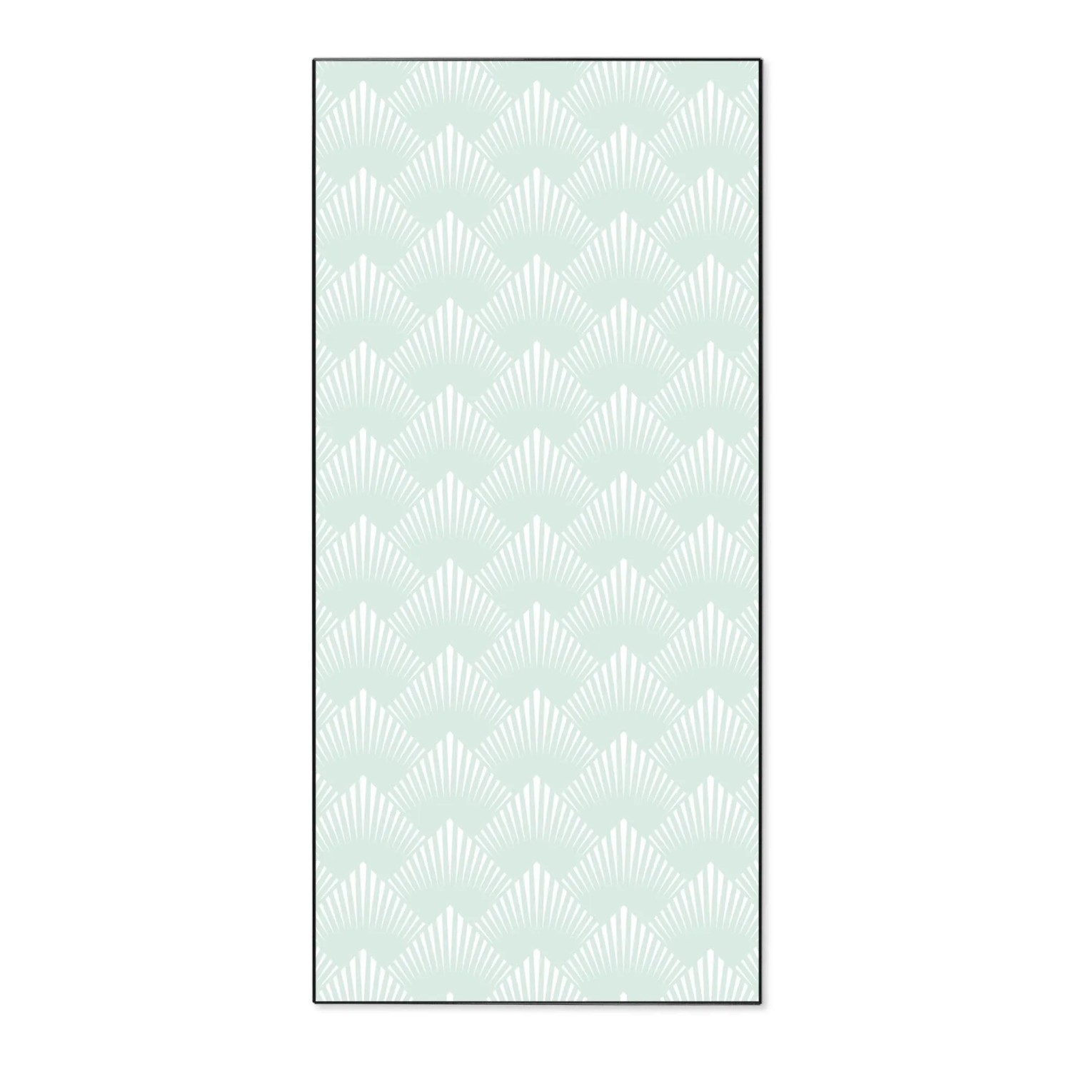 Banjado Magnettafel 37x78cm Magnetwand  Schwarz Aus Metall Magnetpinnwand P günstig online kaufen