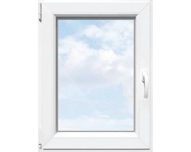 Kunststoff-Fenster 2-fach Glas Uw 1,5 Weiß B: 100 cm H: 100 cm Anschlag L  kaufen bei OBI