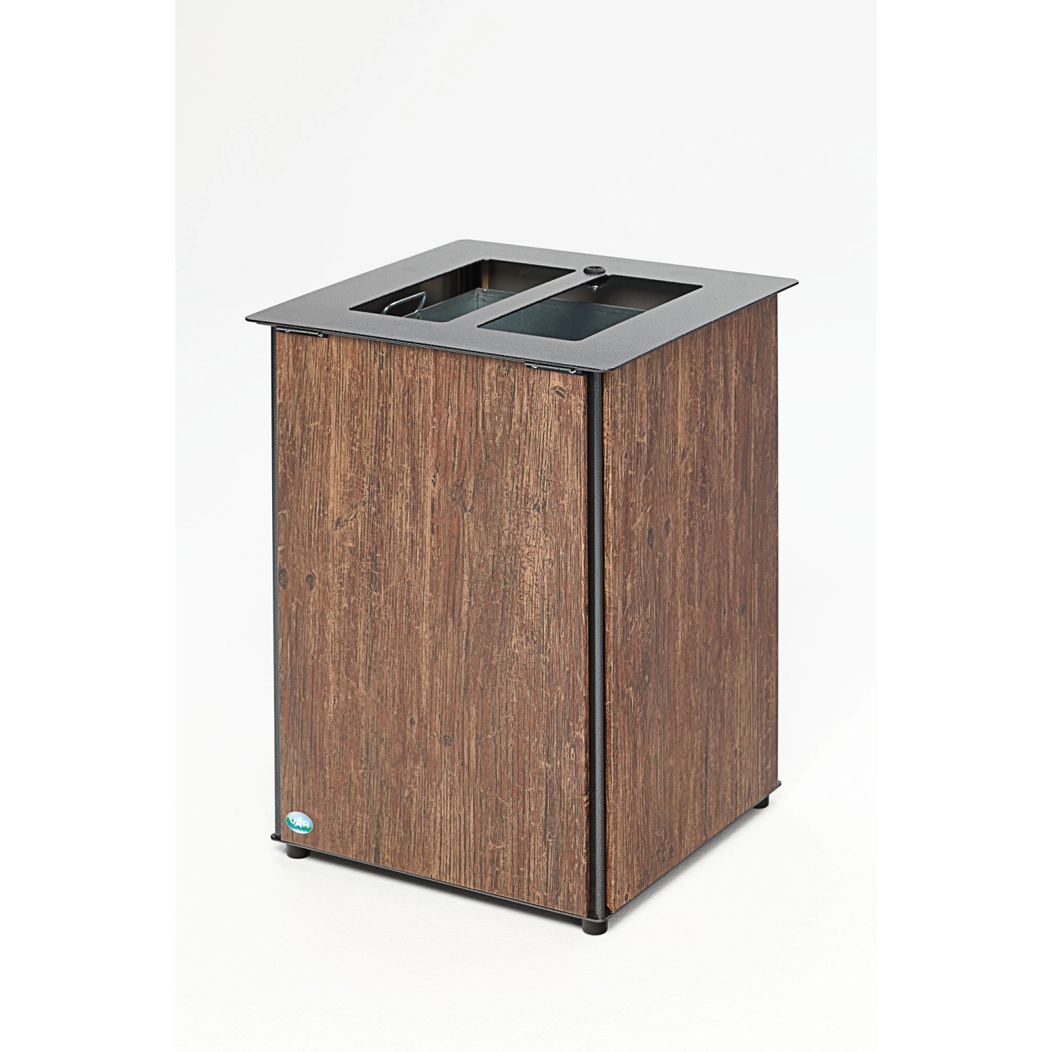 PROREGAL Robuster Abfallsammler Mit Deckel Aufklappbar 80 Liter HxBxT 73 x günstig online kaufen
