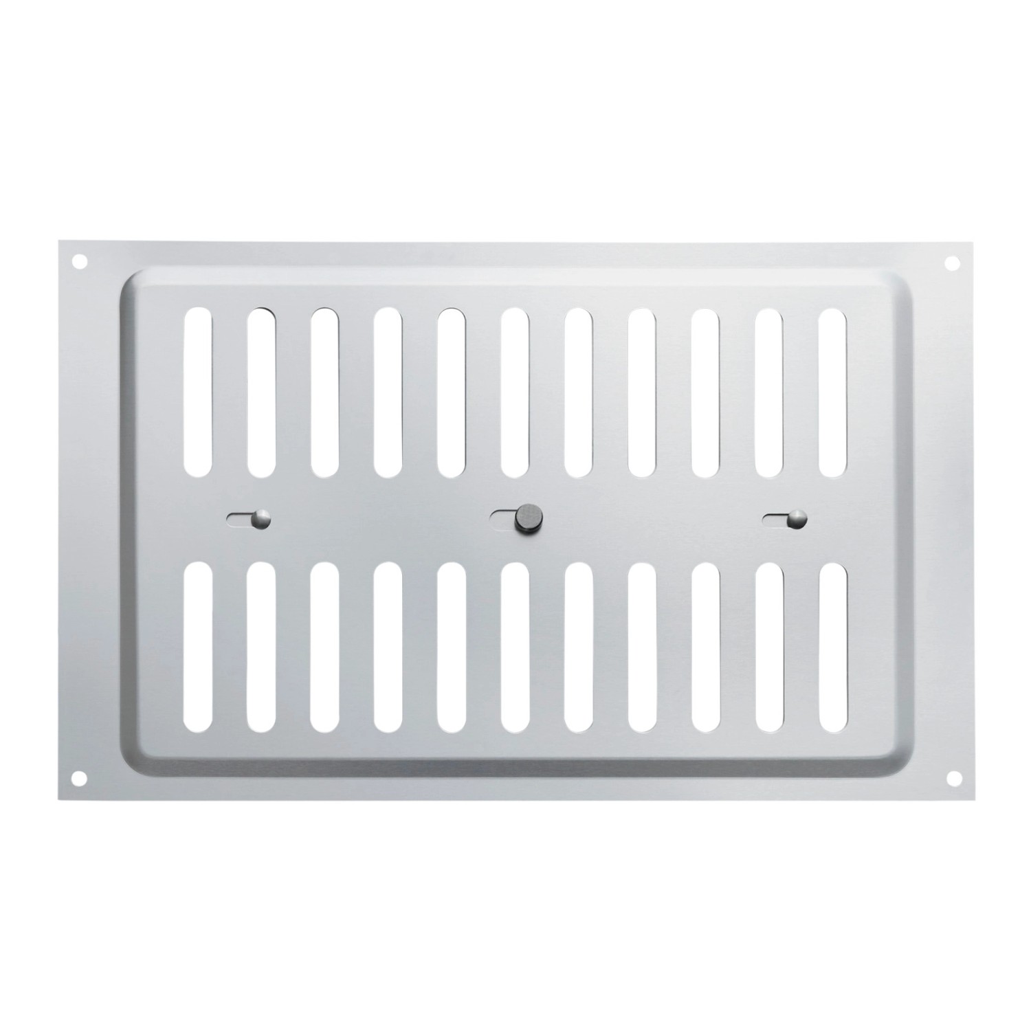 SOTECH Aluminium Lüftungsgitter Oval 260 x 165 mm mit Schiebeverschluss Ver günstig online kaufen