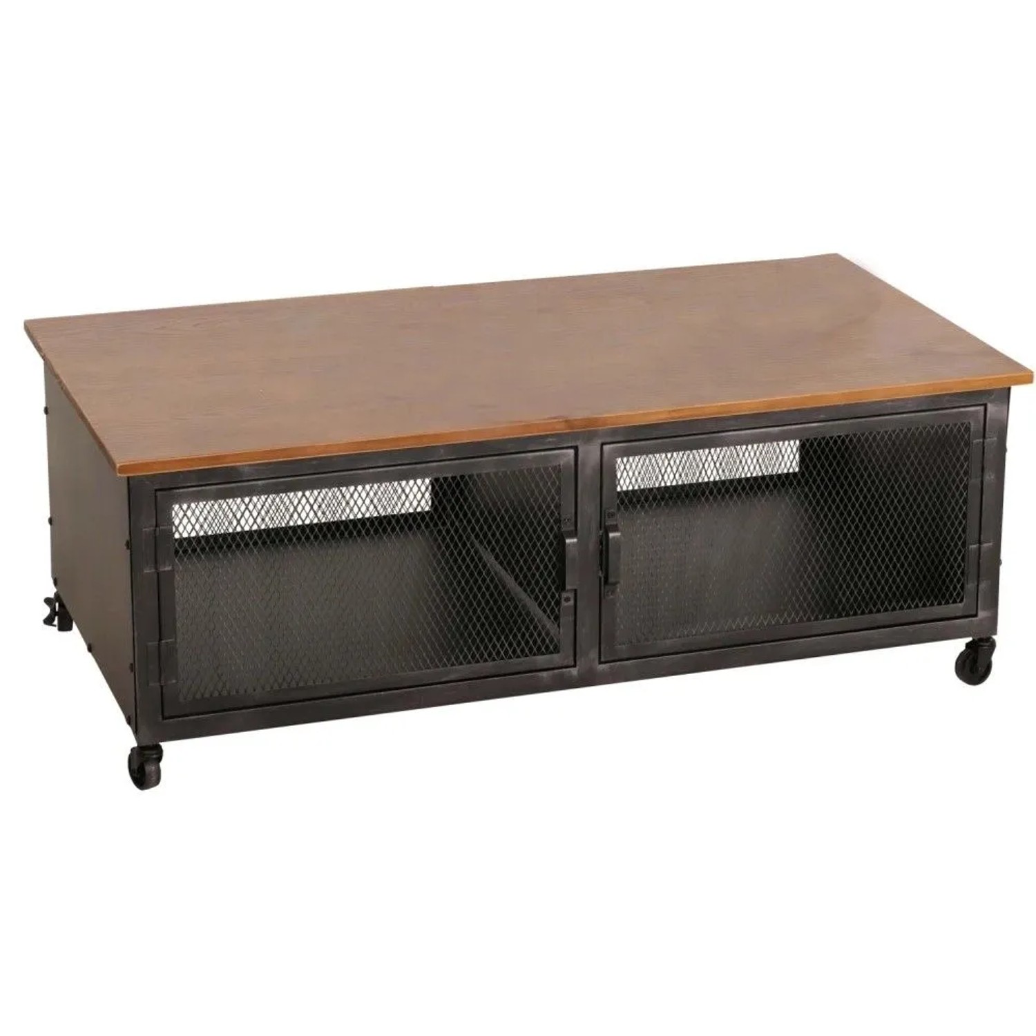 MCW Couchtisch N28 Schwarz Braun