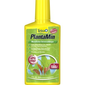 Tetra PlantaMin Pflanzendünger 250ml für prächtige Aquarienpflanzen.