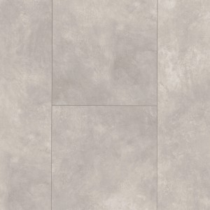 Parador Modular ONE Vinylboden in hellgrauer Betonoptik mit Steinstruktur und 4-seitiger Fase.