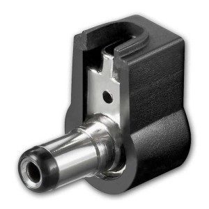 world-trading-net DC-Stecker Abgewinkelt 21x55mm Schaftläng 9mm