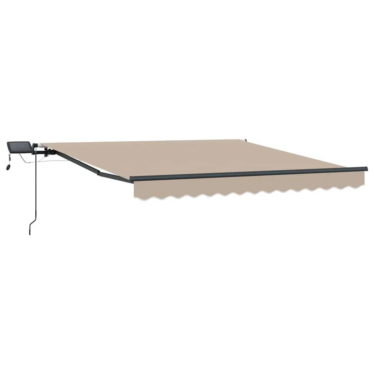 vidaXL Einziehbare Markise Beige 300 x 250 cm Stoff 3330056 günstig online kaufen