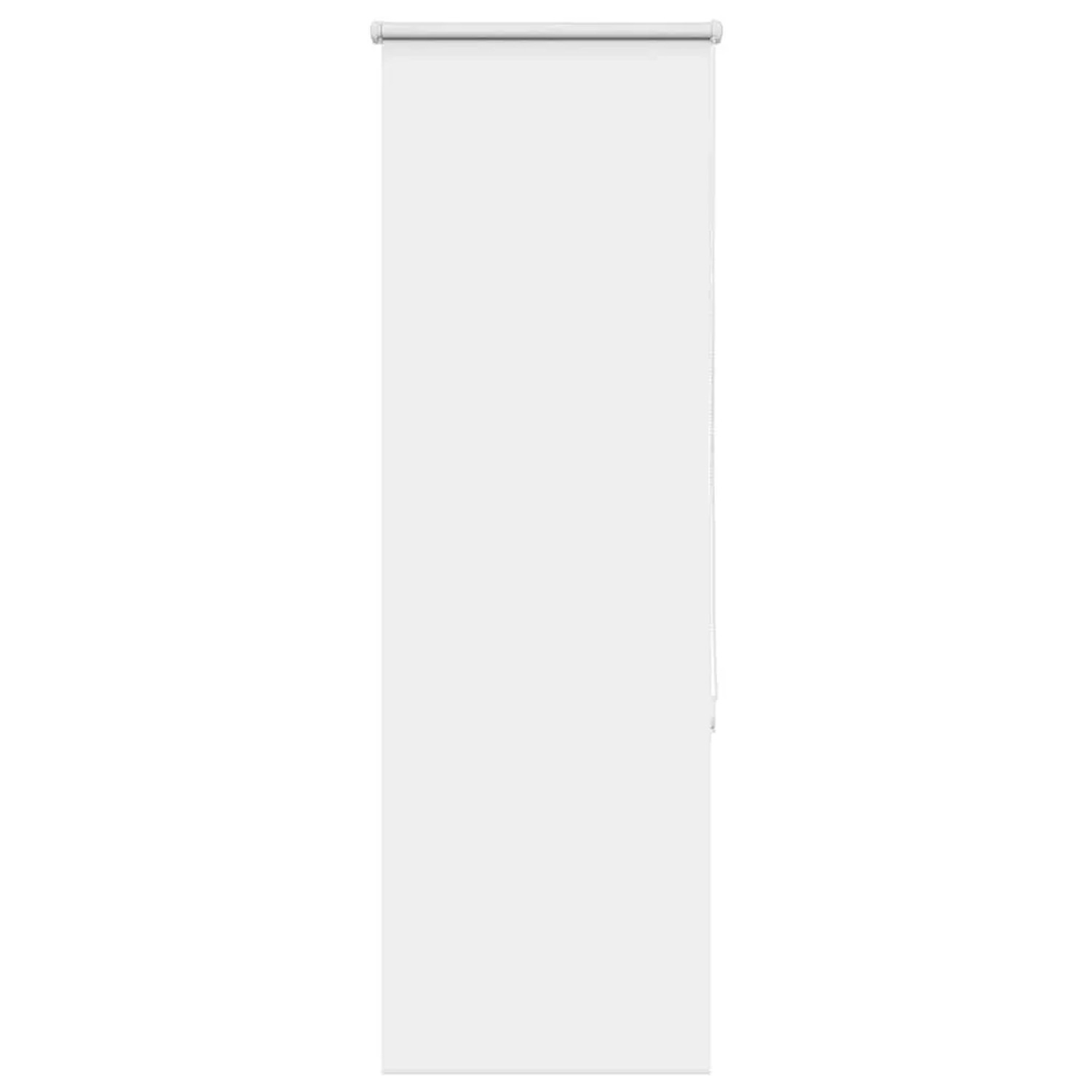 vidaXL Verdunkelungsrollo Weiß 55x175cm Stoffbreite 50,7 cm Polyester 4011925