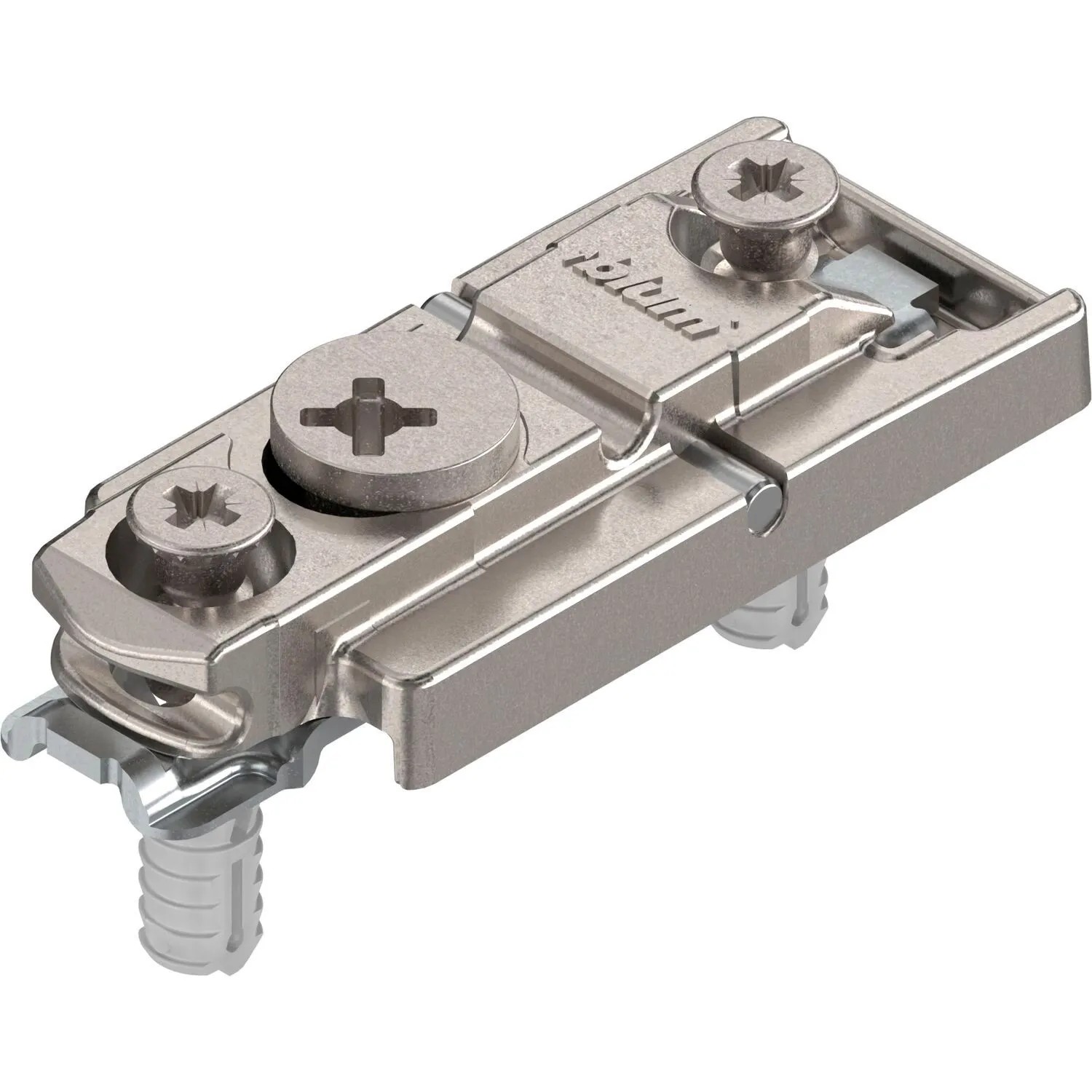 Blum Exzenter-Montageplatte Clip Gerade Zink Expdando Distanz 0 mm