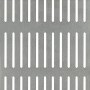 Eloxiertes Aluminium Lochblech mit Schlitzlochung, 200x1000x0,8 mm.