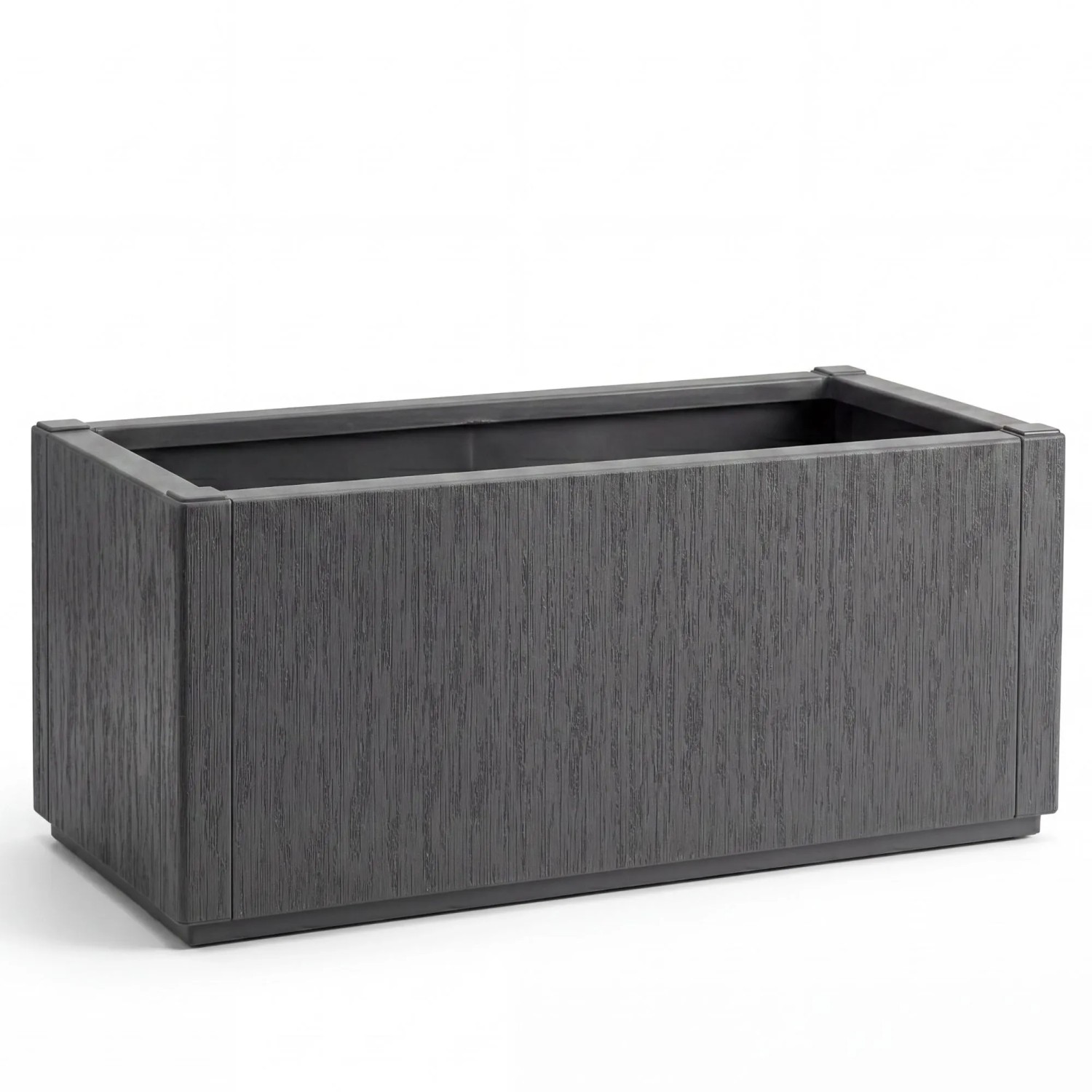 BigDean Pflanzkasten 80L 80 x 36 x 35 cm Ablaufboden Winterfest Pflanzkübel