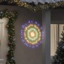 Mehrfarbige vidaXL LED Feuerwerk Lichterkette (8 Stk) für Außen, 140 LEDs pro Stück.