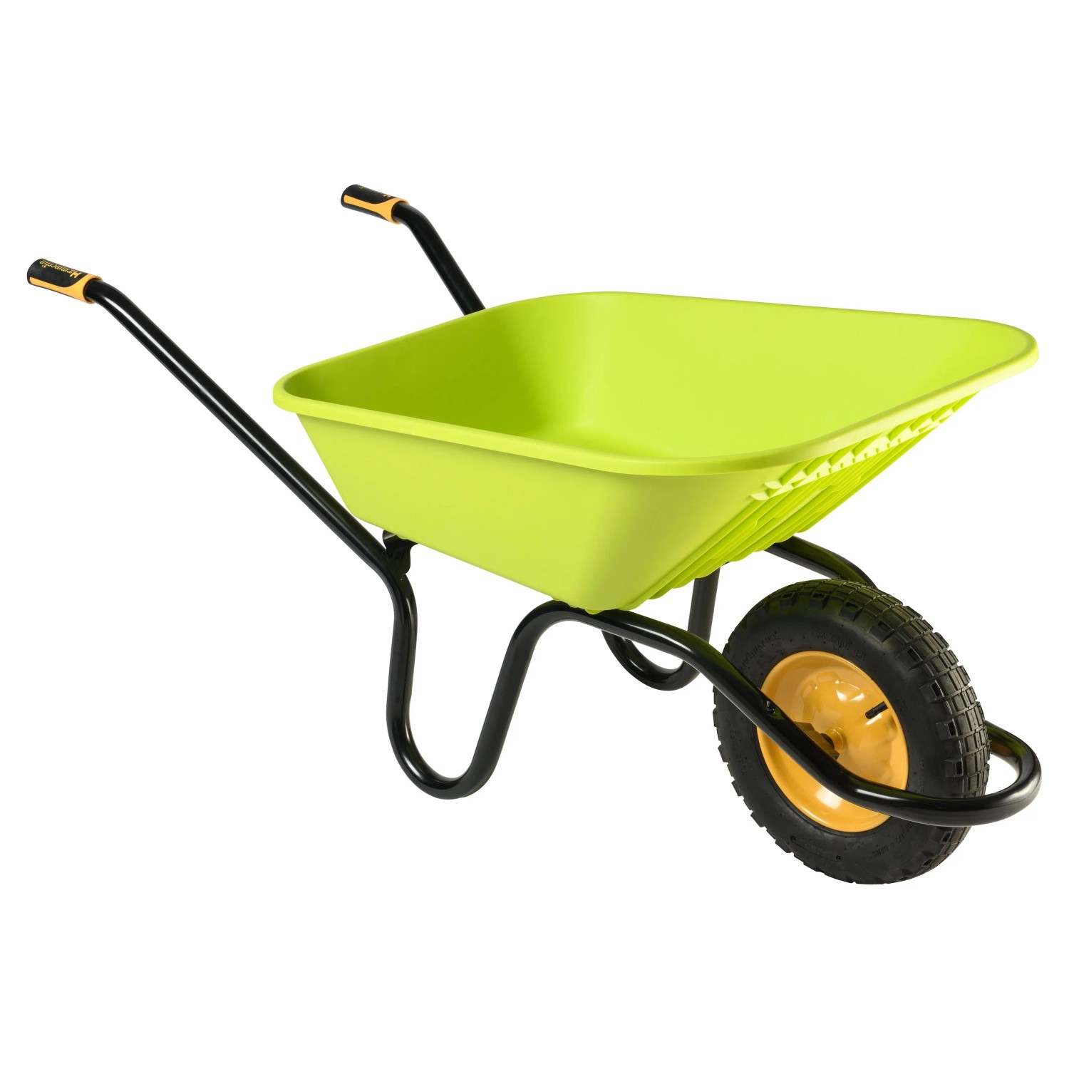 Haemmerlin Schubkarre Sunny 100 l Anisgrün Kunststoffmulde Luftrad