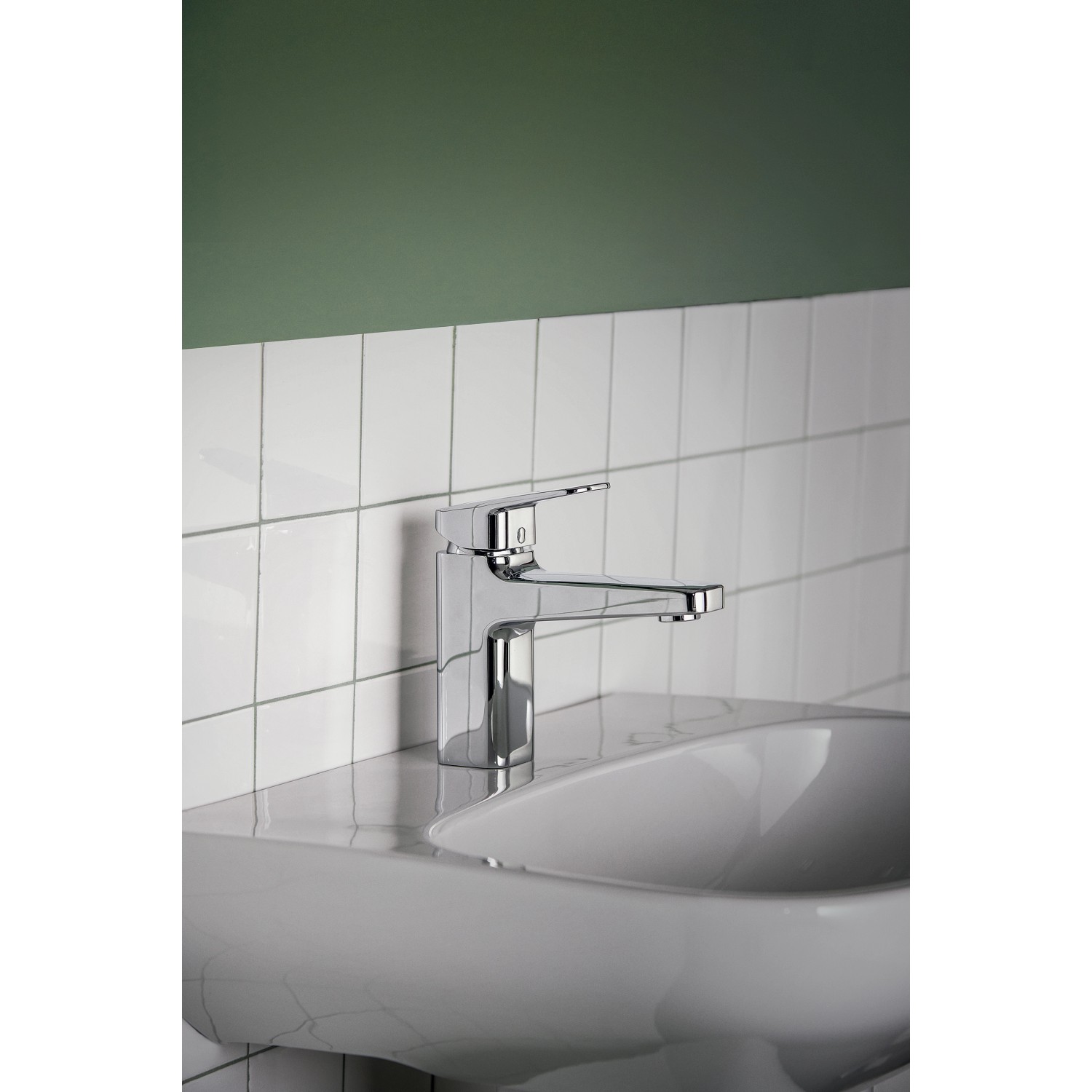 Ideal Standard Ceraplan Waschtischarmatur Chrom, H75, ohne Ablaufgarnitur.