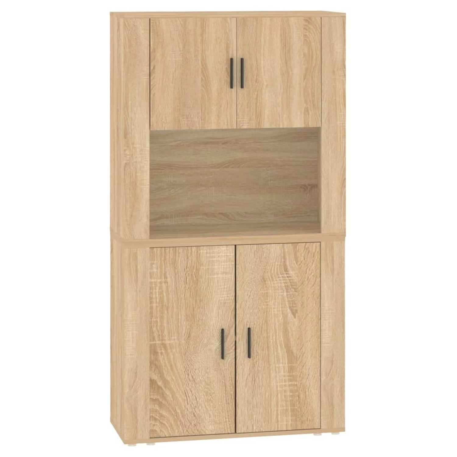 vidaXL Highboard Sonoma-Eiche Holzwerkstoff 3185354