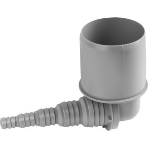 Airfit Schlauchwinkel Plus DN 50, flexibler Kunststoff-Winkel für HT-Anschlussstücke und Waschmaschinen.