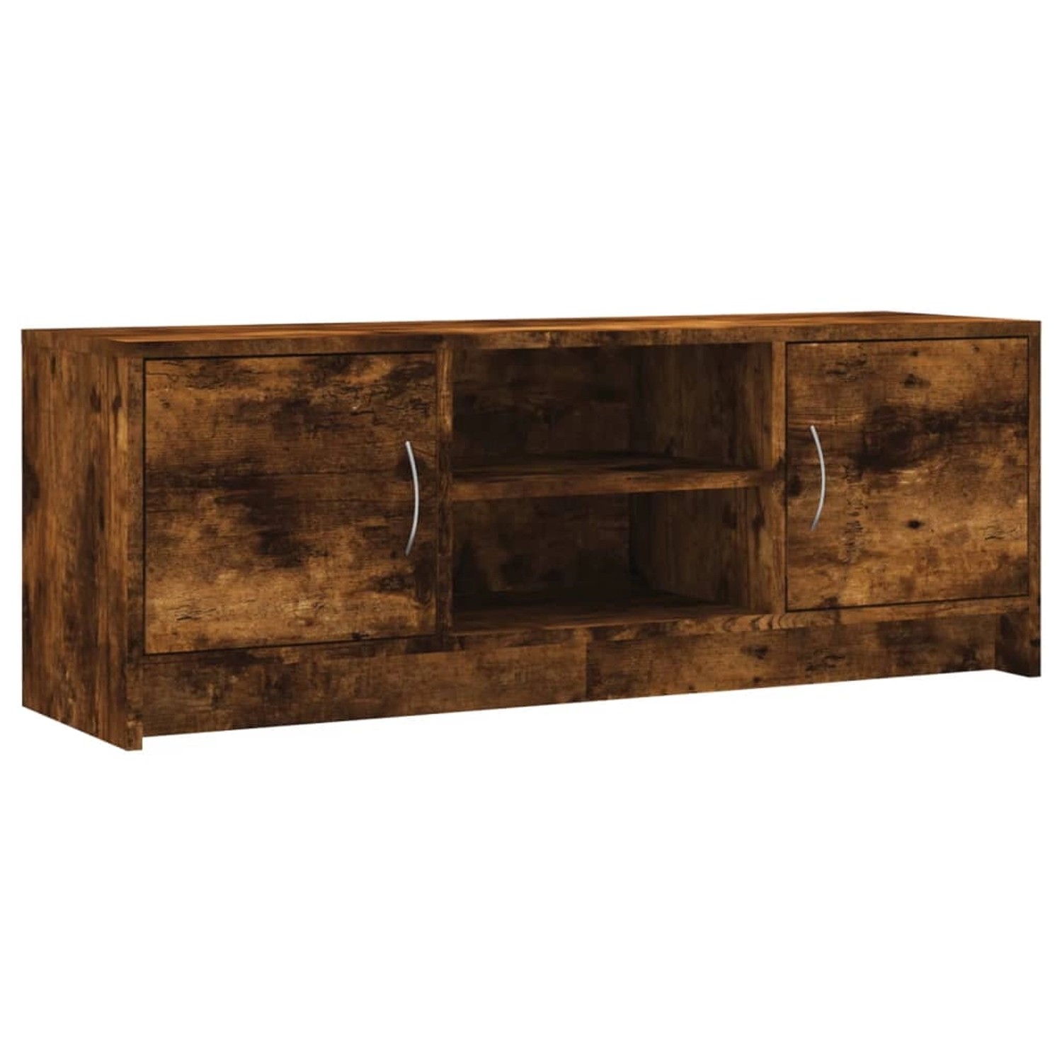 vidaXL TV-Schrank Räuchereiche 102x30x37,5 cm Holzwerkstoff 823258