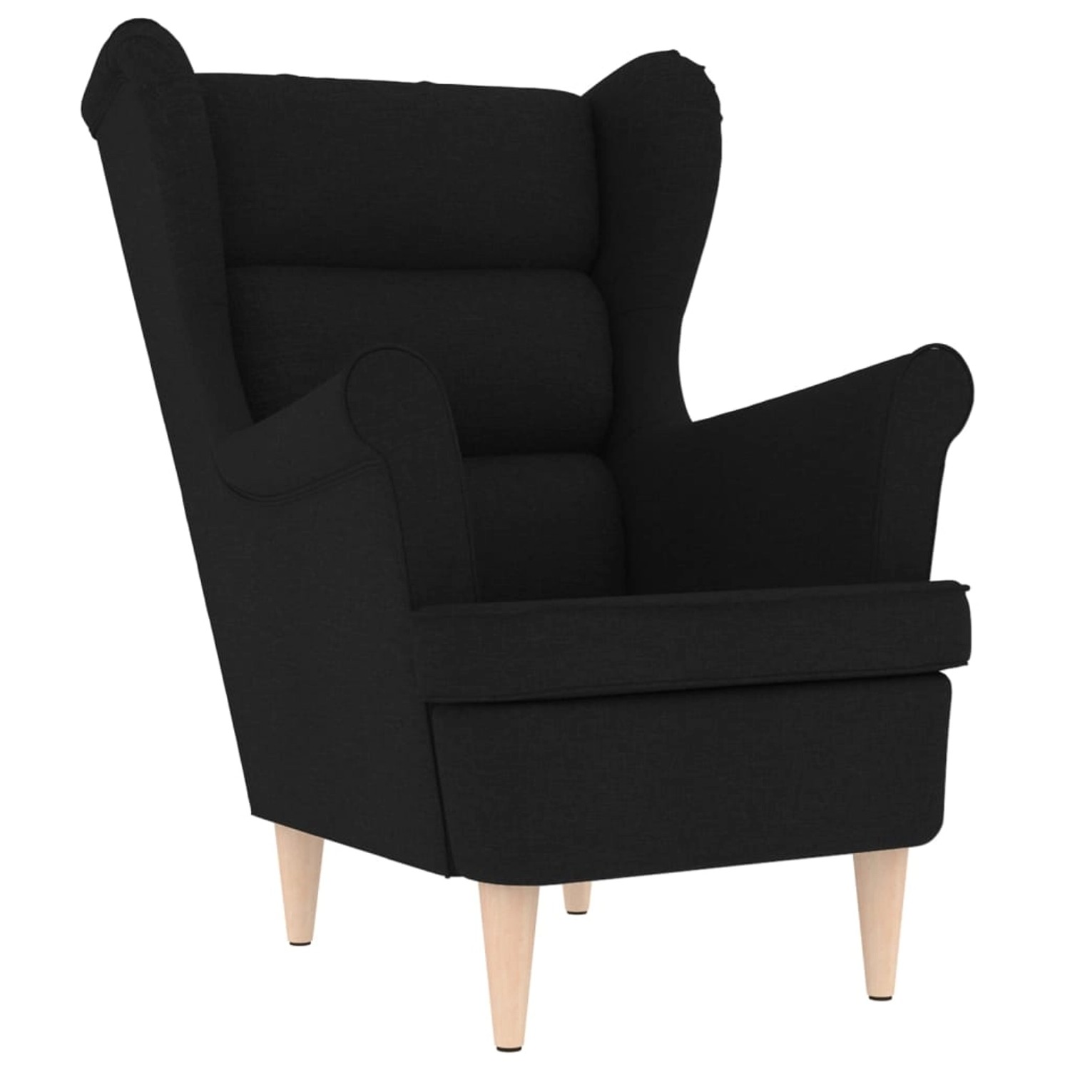 vidaXL Sessel Schwarz 74x84x100 cm Stoff 4016897 günstig online kaufen