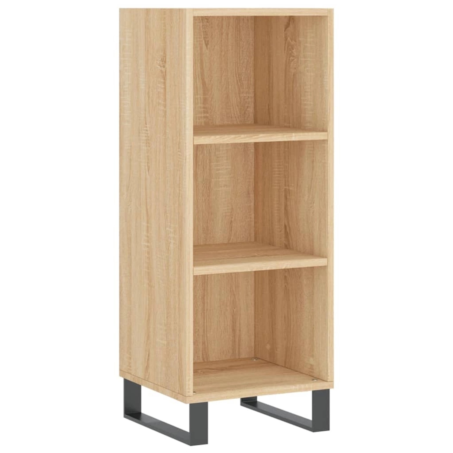 vidaXL Sideboard Sonoma-Eiche 34,5x32,5x90 cm Holzwerkstoff 828759 günstig online kaufen