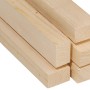 Rohe Fichte/Tanne Holzlatten (48x24x3000 mm) für Innenausbau & Renovierung.