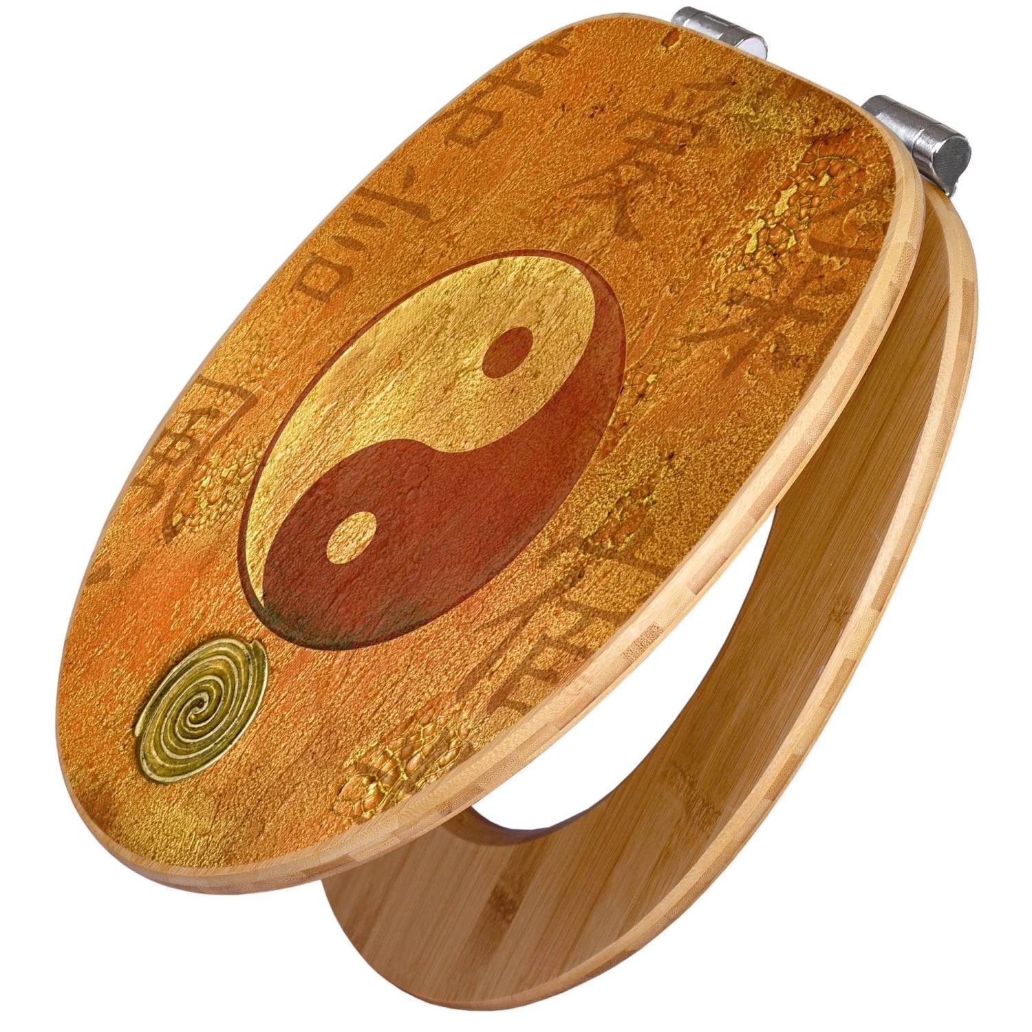 Banjado Design WC Sitz Bambus Holz Toilettendeckel Mit Absenkautomatik Klod günstig online kaufen